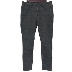 American Eagle Outfitters AEO Women’s Jegging Stretch Size 8 Camo Gray Black